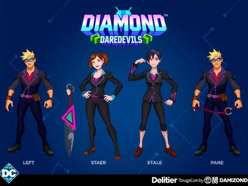 Diamond Daredevils Character Customization